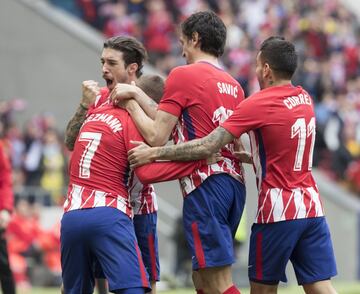 Atlético de Madrid-Levante en imágenes