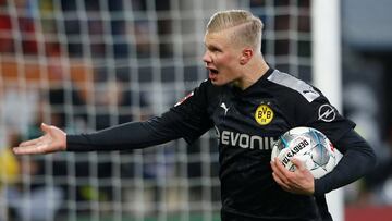 Haaland es de otro planeta: hat-trick en 23 minutos en su debut con el Dortmund