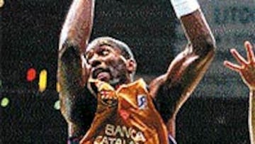 Alston, durante su etapa como jugador del Barcelona.