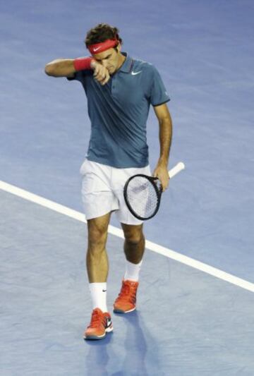 La semifinal entre Nadal y Federer, en imágenes