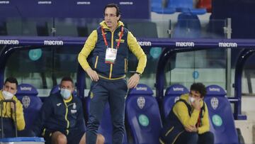 03/02/21 PARTIDO UNICO COPA DEL REY CUARTOS
LEVANTE UD - VILLARREAL CF
UNAI EMERY