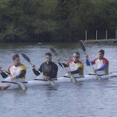 Campeones olímpicos en su día a día: así entrena el equipo de piragüismo