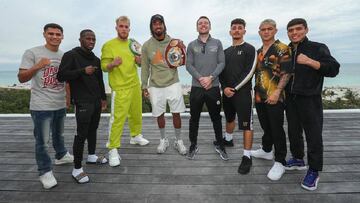 Daniel Román, Tevin Farmer, Jake Paul, Demetrius Andrade, Luke Keeler, AnEsonGib, Jospeh Díaz y Murodjon Akhmadaliev.