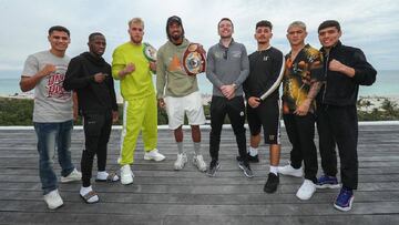 Daniel Rom&aacute;n, Tevin Farmer, Jake Paul, Demetrius Andrade, Luke Keeler, AnEsonGib, Jospeh D&iacute;az y Murodjon Akhmadaliev.