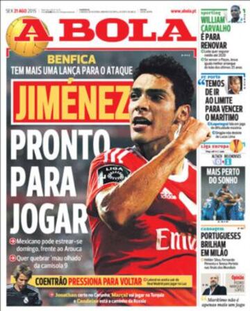 Portadas de la prensa deportiva