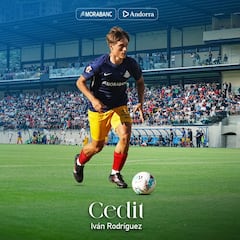 Iván Rodríguez cambia el Andorra por el Villarreal B
