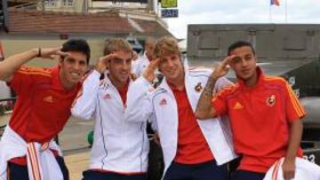 La Rojita festejó el pase en las playas del Desembarco