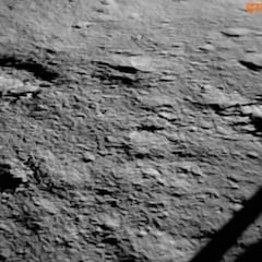 Hallazgo inédito de India en la Luna