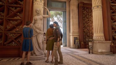 Assassin's Creed Origins Discovery Tour censura las estatuas desnudas