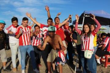 Fans en el Chivas vs América