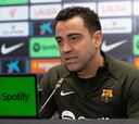 Rueda de prensa de Xavi Hernández previa al Celta - Barcelona, en directo