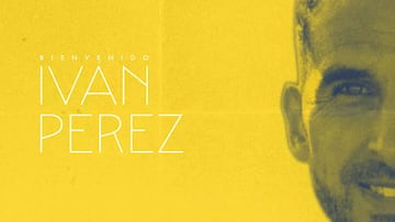 Anuncio de Iván Pérez por parte del Alcorcón.