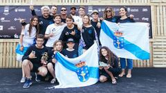 La selecci&oacute;n gallega de surf se ha proclamado campeona de Espa&ntilde;a de surf por segunda vez consecutiva.