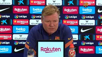 Koeman: "¿Nagelsmann? Tengo contrato y hay que seguir"