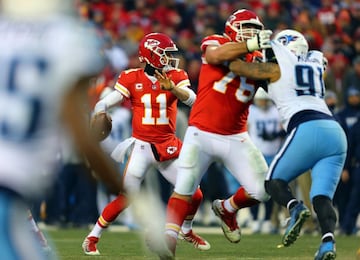 La agónica victoria de los Titans sobre los Chiefs bajo la lente