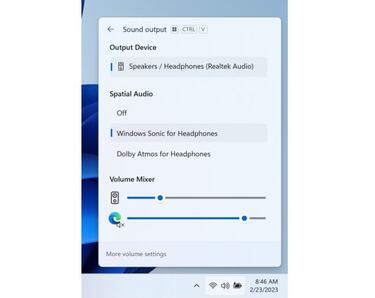 Por fin: Windows 11 mejorará su mezclador de sonido añadiendo más opciones