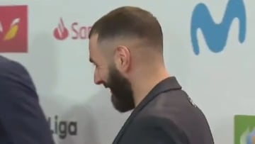 El gesto de Benzema cuando Edu Aguirre le pregunta si Mbappé está hecho: dispara los rumores