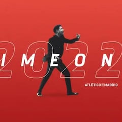 Simeone renueva hasta 2022: "Espera un futuro con desafíos"