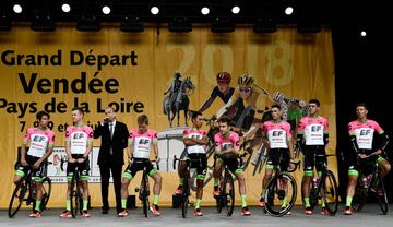 Equipo de EF Education First Drapac P/B Cannondale.