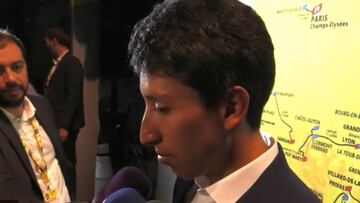 Egan Bernal: "Todavía no sé si estaré en el Tour de Francia"