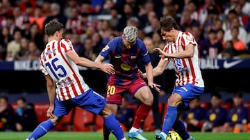 04/04/26 PARTIDO PRIMERA DIVISION
ATLETICO DE MADRID - BARCELONA
DANI OLMO CLEMENT LENGLET LE NORMAND