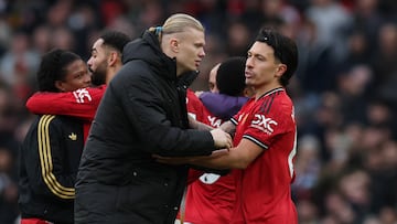 Lisandro Martínez tras secar a Haaland: “Cara a cara nadie te dice nada”