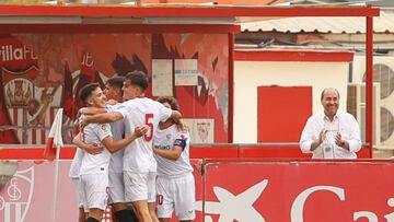 Una celebración sevillista.