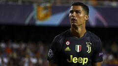 El jugador portugu&eacute;s de la Juventus, Cristiano Ronaldo, durante un partido.