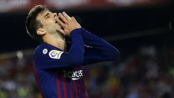 La defensa del Barça no anda fina.