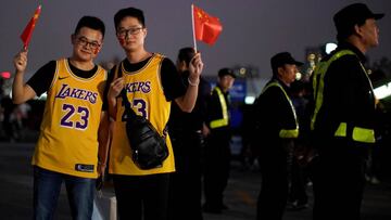 Los equipos NBA podrían bajar un 15% el cap por la crisis china