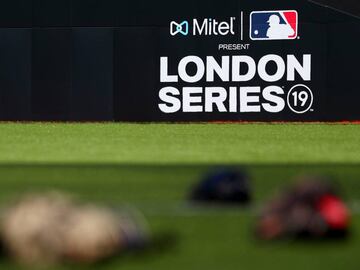 LONDON, ENGLAND - JUNE 28: A general view of the stadium during previews ahead of the MLB London Series games between Boston Red Sox and New York Yankees at London Stadium on June 28, 2019 in London, England.   Dan Istitene/Getty Images/AFP
 == FOR NEWSPAPERS, INTERNET, TELCOS &amp; TELEVISION USE ONLY ==
