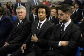 Ancelotti, Marcelo e Isco