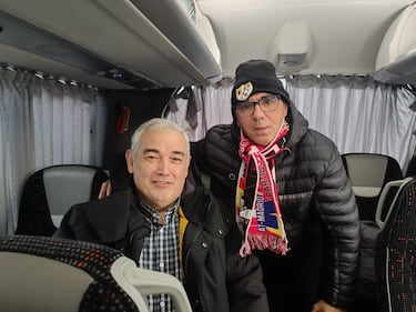 Así es viajar con el Rayo: “Me he dado el capricho, esto es una vez en la vida”