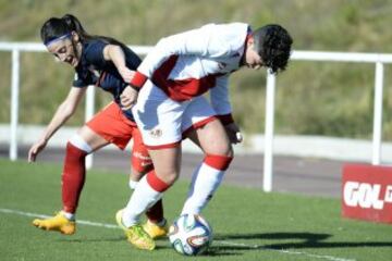 Las mejores imágenes del derbi Rayo-Atlético Féminas