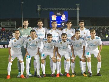 Formación del Real Madrid.