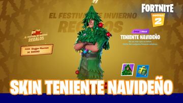 Fortnite: cómo conseguir gratis el skin Teniente Navideño