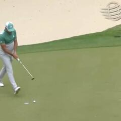 Su rival se lo quería conceder y no le dio tiempo: el colapso de Sergio García que impacta al golf