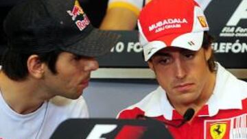 Alguersuari: "Veo a Alonso con podio, pero no como favorito"