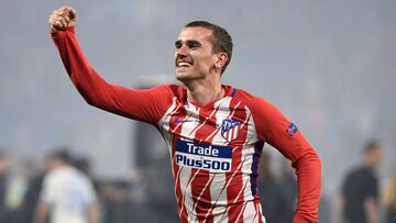Griezmann con el Atlético.