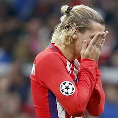 Griezmann jugará el derbi en su peor momento en el Atlético