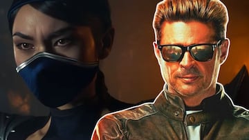 Kitana y Johnny Cage en Mortal Kombat