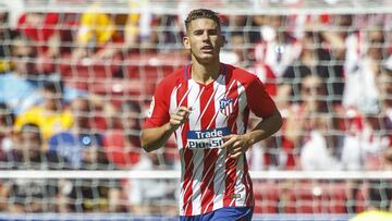 Lucas Hernández con el Atlético.
