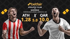 Athletic Club vs. Qarabag FK: horario, dónde ver, pronósticos y clasificación