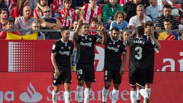 Muriel se sacude y marca su primer gol con el Sevilla