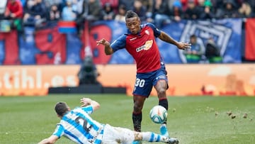 Estupi&ntilde;&aacute;n, el &iacute;dolo de Osasuna que pide paso en Ecuador