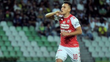Santa Fe visita a Once Caldas por la fecha 19 de la Liga