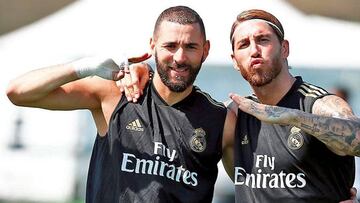 Benzema y Ramos