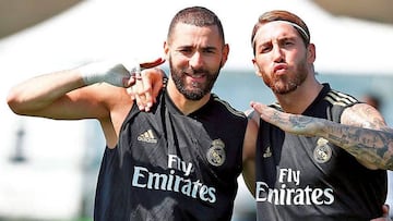 Benzema y Ramos