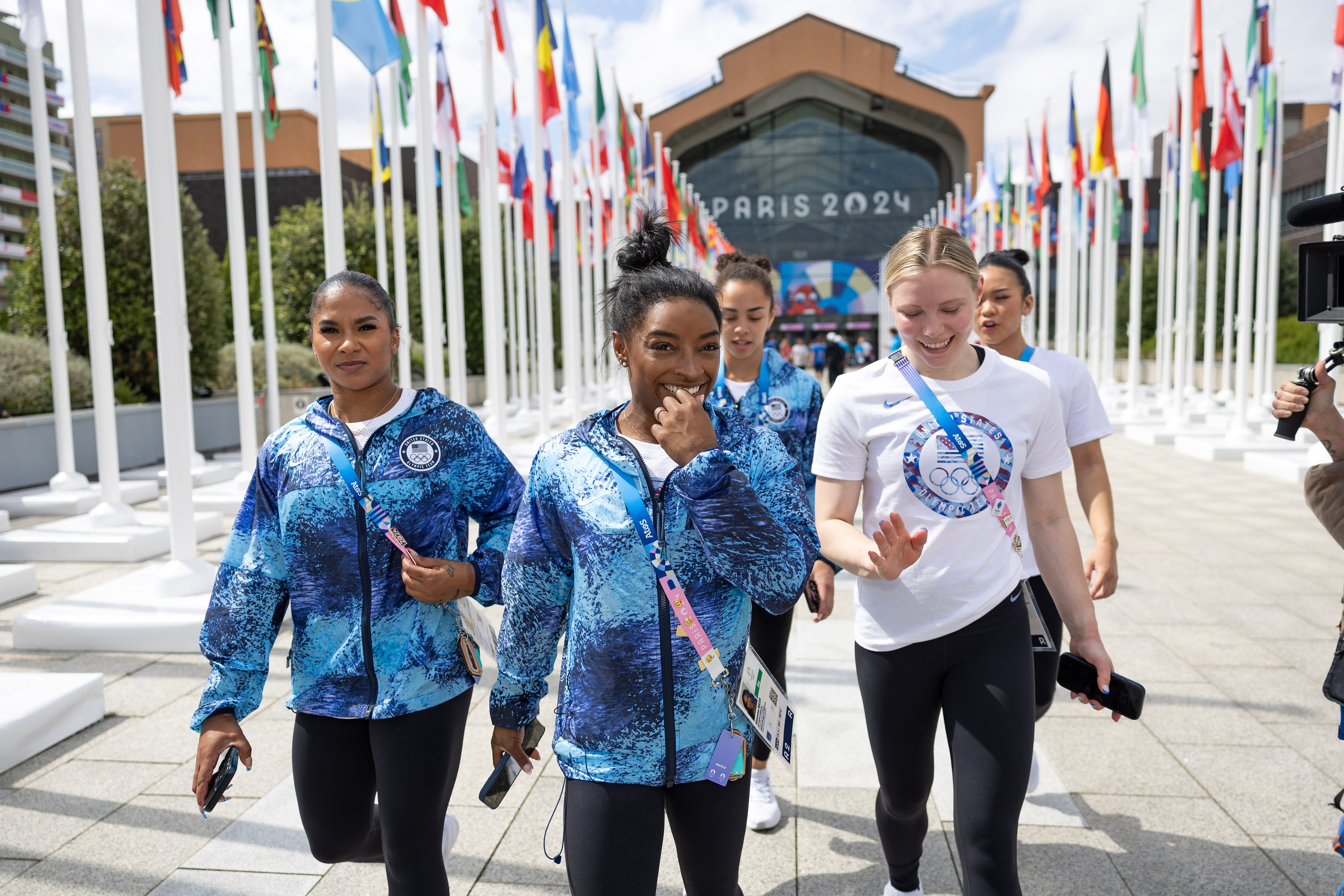 Los secretos de la Villa Olímpica y el encuentro estelar con Simone Biles: de la foto al saludo con AS 