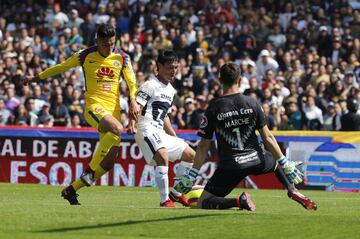 Las mejores imágenes del clásico capitalino entre Pumas y América